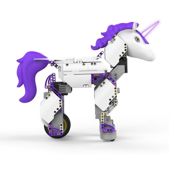UBTECH - Jimu Robot UnicornBot Kit Buildable Interactive Ro Purple - Picture 2 of 4